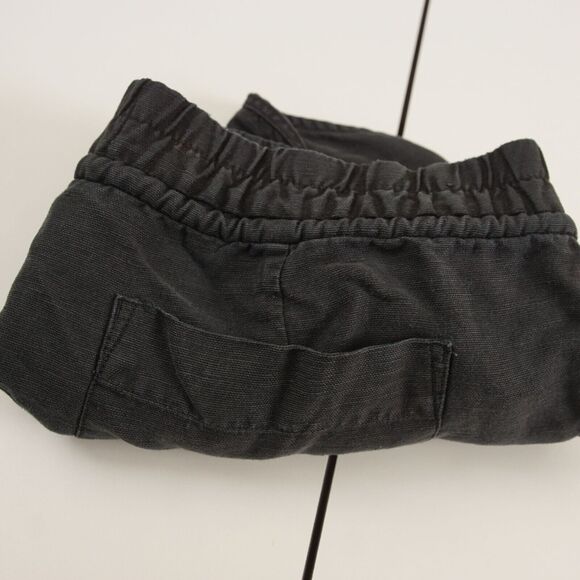 Aritzia Wilfred Free Blak Linen Blend Habitus Shorts Womens Sz M - Picture 6 of 10